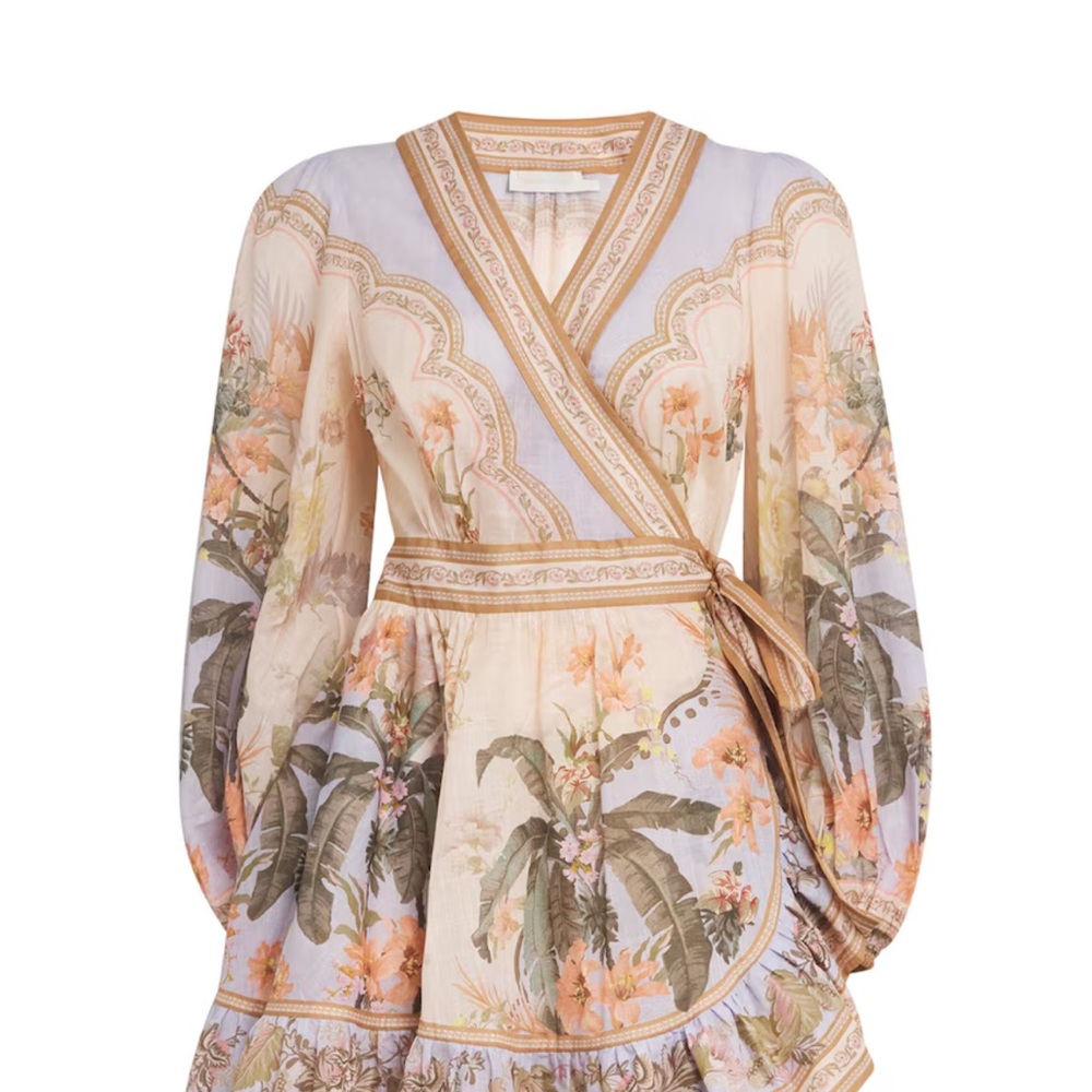 Zimmermann ZIMMERMANN
Cotton Wylie Mini Dress 0